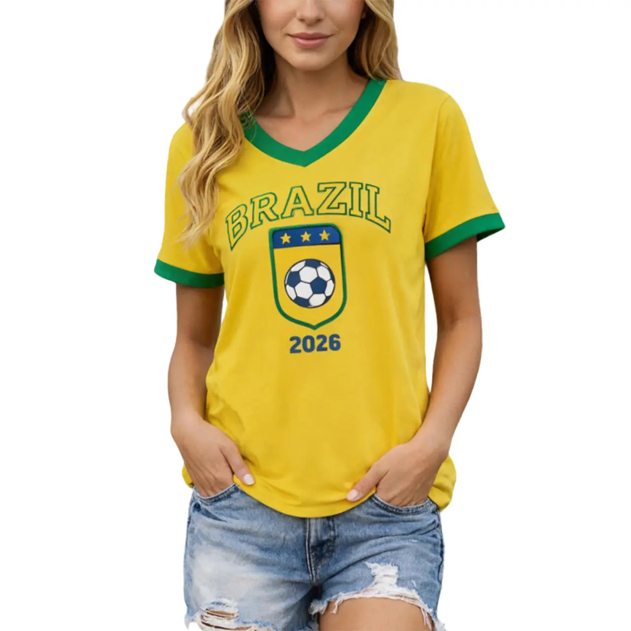 Women's Soccer Jerseys - Unisex Sports Graphic Tee - Casual Top for Soccer Fans