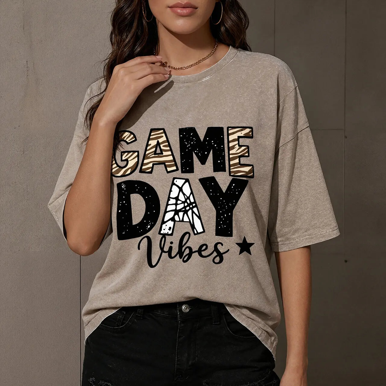 Soccer Mom Essentials Crewneck T-Shirt for Women Pure Cotton Soft Breathable Graphic Tee Perfect for Casual Outings and Special Occasions
